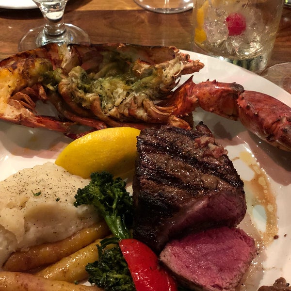 Photo taken at Vieux-Port Steakhouse by Austin G. on 8/11/2019
