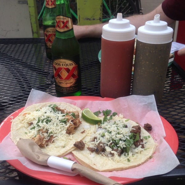 Photo taken at Flaco&#39;s Tacos by Austin G. on 7/7/2013