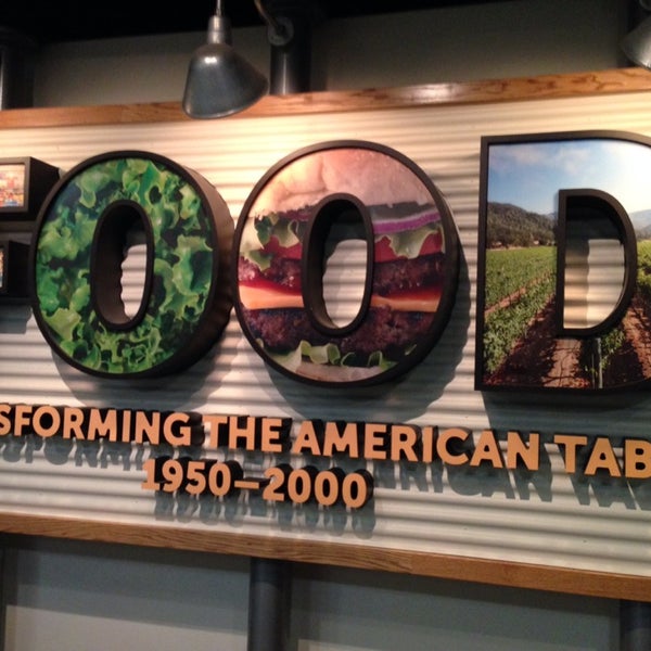 Great exhibit on how food has evolved in the U.S. And a near section just on Julia Childs.