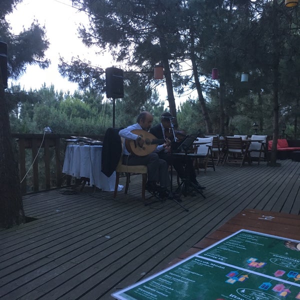 Photo taken at Eyüboğlu Cafe &amp; Restaurant by Özge K. on 6/4/2018