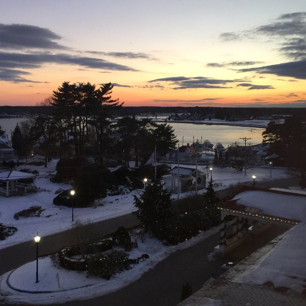 Photo taken at Wentworth by the Sea, A Marriott Hotel &amp; Spa by Chris S. on 1/2/2016