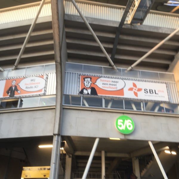 Photo taken at Parkstad Limburg Stadion by William v. on 9/20/2019