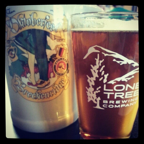 Photo taken at Lone Tree Brewery Co. by Heather B. on 9/22/2012