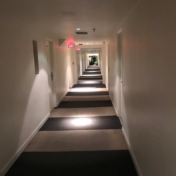 Looks like tou are in a Horror movie. The hotel is so old and awkward.