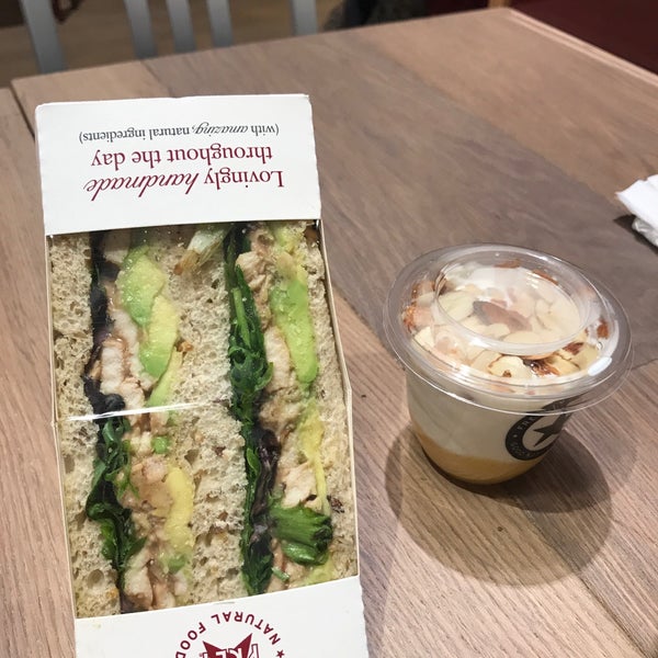 Photo taken at Pret A Manger by gisung on 1/2/2019