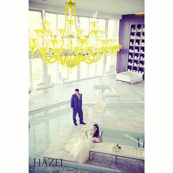 Photo taken at Viceroy Miami Hotel Pool by Hazel R. on 11/2/2014