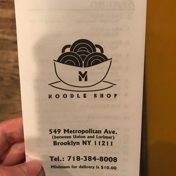 3/15/2018 tarihinde Rob P.ziyaretçi tarafından M Noodle Shop'de çekilen fotoğraf