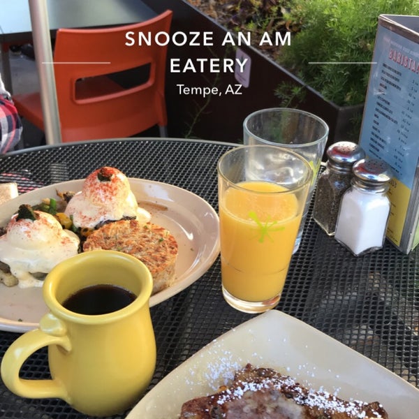 Снимок сделан в Snooze, an A.M. Eatery пользователем Mohammad 2/10/2020