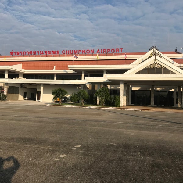 Photo taken at Chumphon Airport (CJM) by Saranyoo S. on 11/13/2019