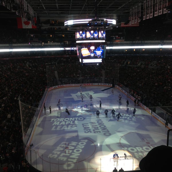 Photo taken at Scotiabank Arena by Zeeshan H. on 4/13/2013