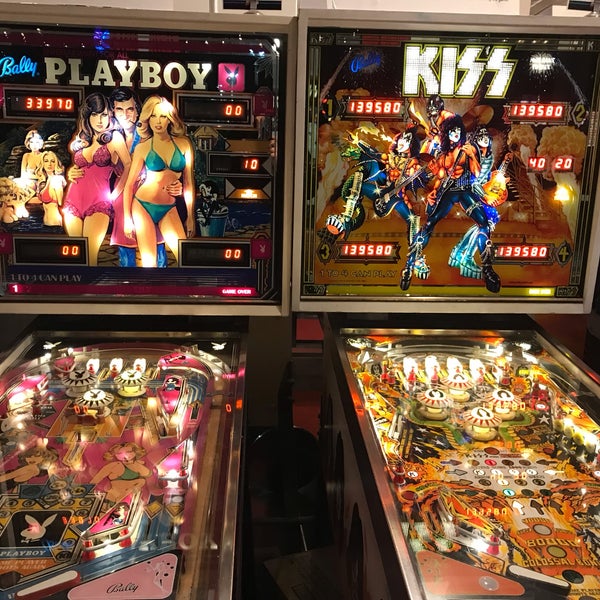 Photo taken at Silverball Retro Arcade by Zeeshan H. on 3/14/2019