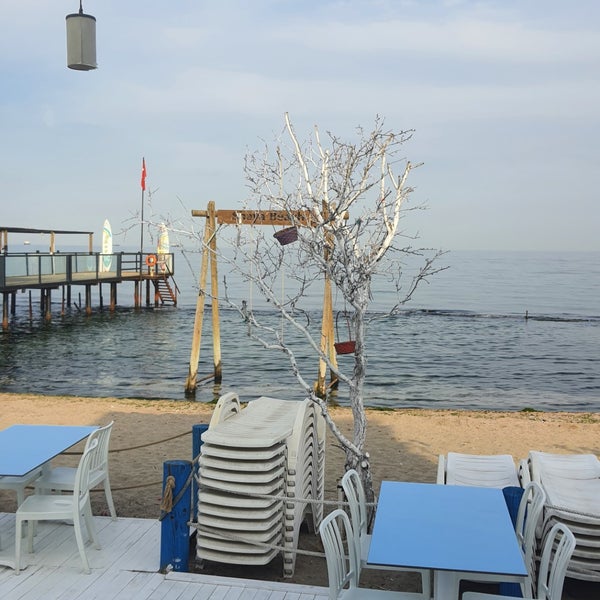 Photo taken at Shaya Beach Cafe &amp; Restaurant by Gulsah K. on 4/22/2023