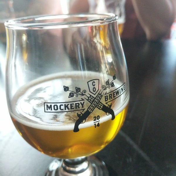 Photo taken at Mockery Brewing by Andrew H. on 10/7/2019