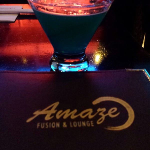 Photo taken at Amaze Fusion &amp; Lounge by John C. on 4/29/2014