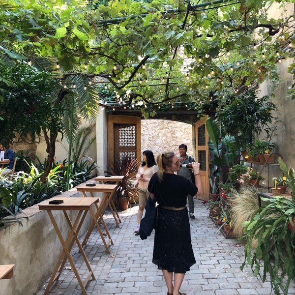 Tucked away from a bustling, slightly dodgy streets of el Raval is this beautiful oasis of greenery and peacefulness. Stop by for a coffee or something to bite.