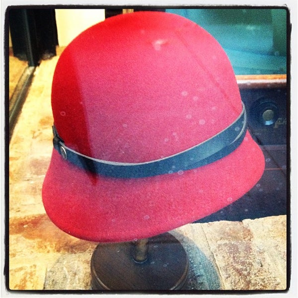 Photo taken at Goorin Bros. Hat Shop by Amy C. on 1/27/2013