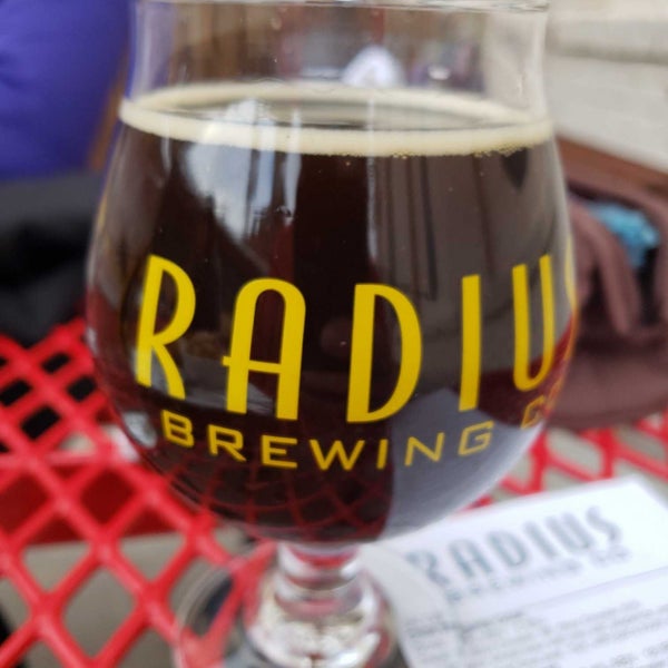 Photo taken at Radius Brewing Company by michael k. on 2/27/2021