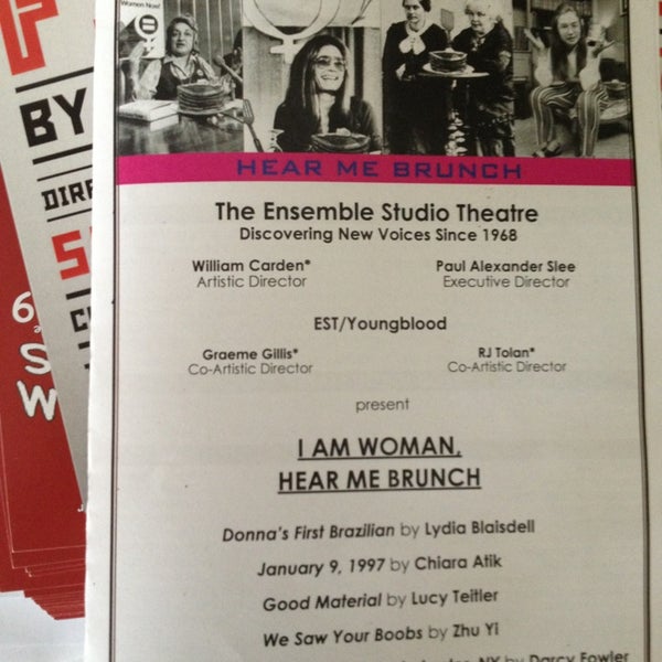 Снимок сделан в The Ensemble Studio Theatre пользователем ryan m. 4/7/2013