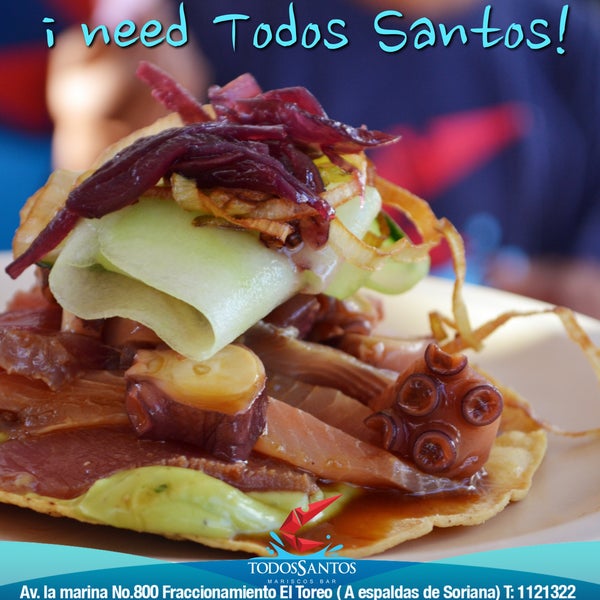 รูปภาพถ่ายที่ Todos Santos Mariscos Bar โดย Todos Santos Mariscos Bar เมื่อ 3/17/2014