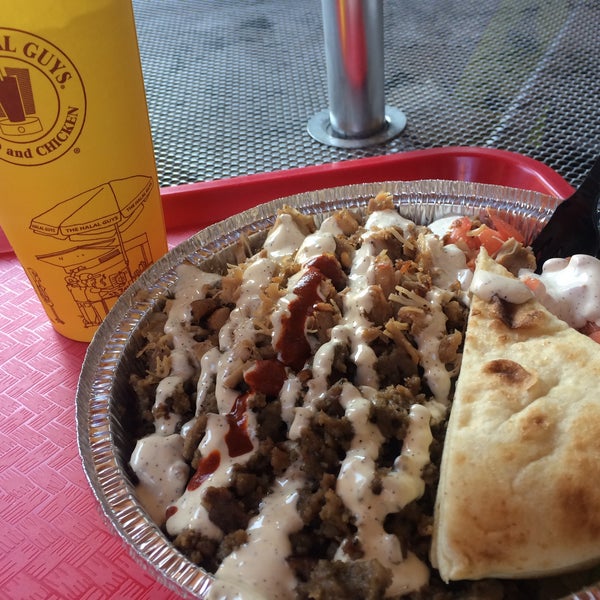 Photo taken at The Halal Guys by Hope B. on 9/4/2018