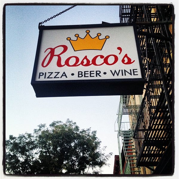 Photo taken at Rosco&#39;s Pizza by Andrew G. on 9/24/2013
