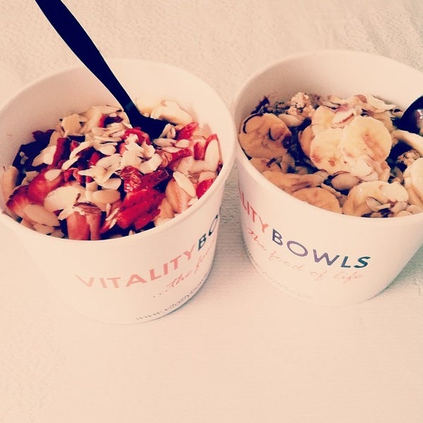 Photo taken at Vitality Bowls by Brittney G. on 2/17/2014