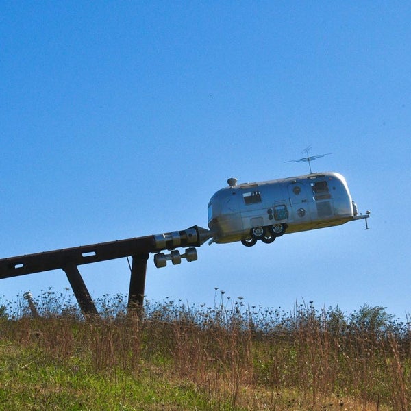 Hogpen Hill Farm Sculpture Garden in Woodbury