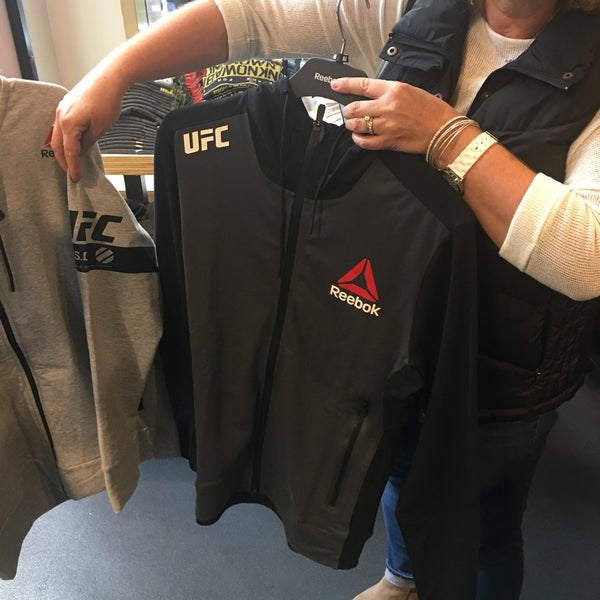 Good spot for workout gear. Since Reebok is the primary sponsor of UFC you can get their swag too.