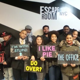 3/14/2017에 Maria V.님이 Escape The Room NYC에서 찍은 사진