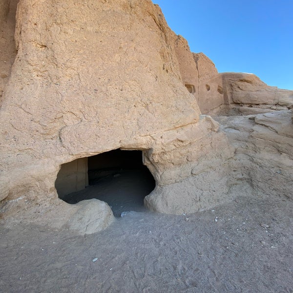 Photo taken at The Caves of Jethro (Nabatean Tombs) by A &amp; A on 11/30/2020
