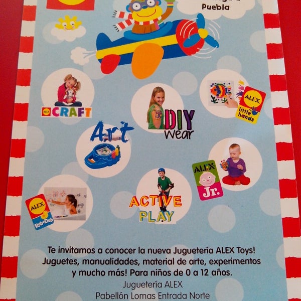 Jugueter a Alex Toy Store in Puebla de Zaragoza