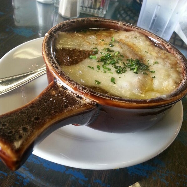 Literally the best French onion soup in town.