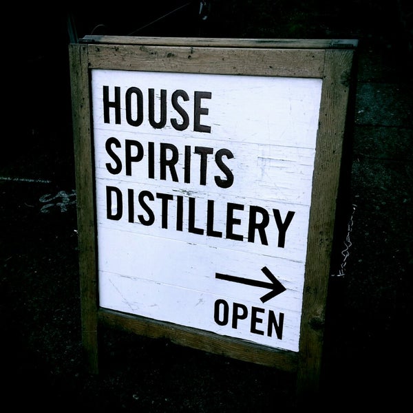 Photo taken at House Spirits Distillery by Keith A. on 9/21/2013