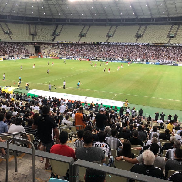 Photo taken at Arena Castelão by Erick F. on 11/7/2019