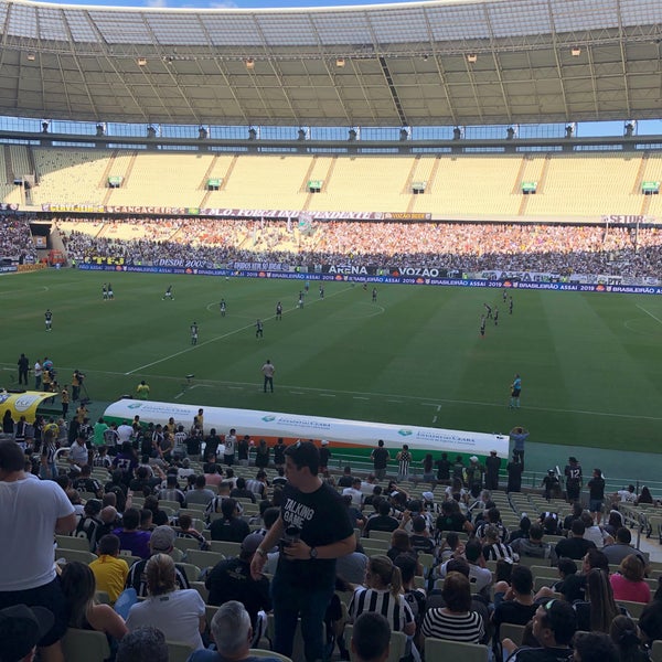 Photo taken at Arena Castelão by Erick F. on 10/6/2019