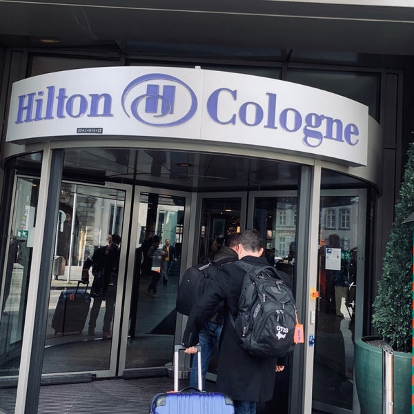 3/17/2019 tarihinde Chrisziyaretçi tarafından Hilton Cologne'de çekilen fotoğraf