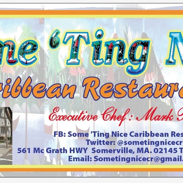 Foto tomada en Some &#39;Ting Nice Caribbean Restaurant  por Some &#39;Ting Nice Caribbean Restaurant el 7/18/2014