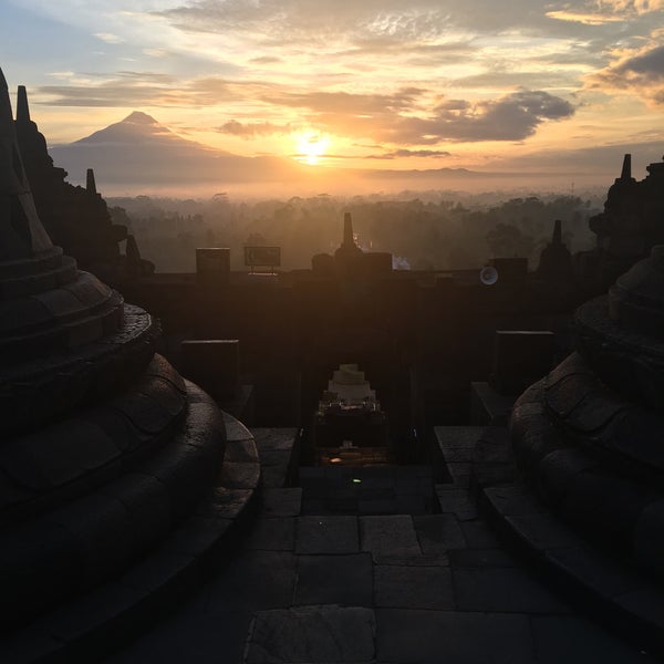 Photo prise au Temple de Borobudur par Kirsten le3/28/2018