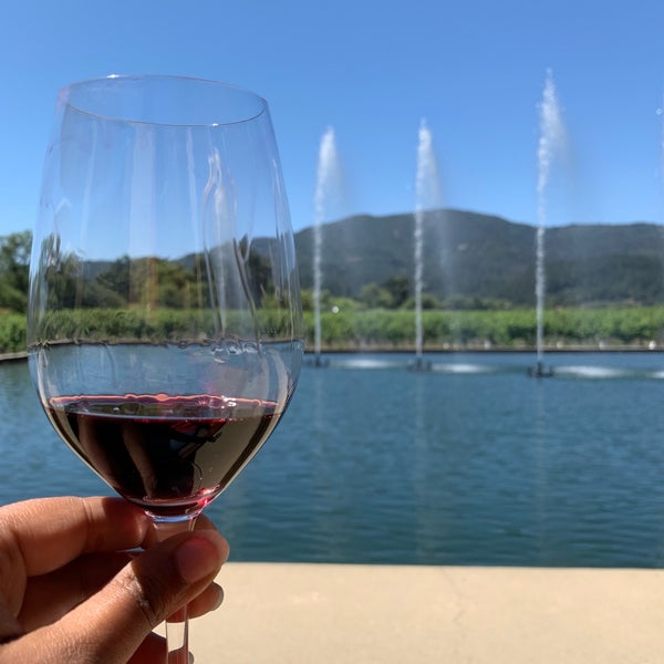Photo taken at Alpha Omega Winery by Ishani S. on 7/14/2019