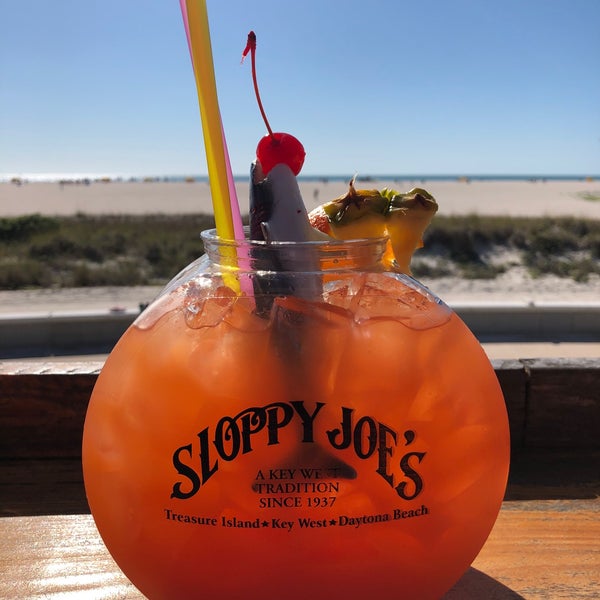 Photo taken at Sloppy Joe&#39;s On The Beach by Nick H. on 2/22/2020