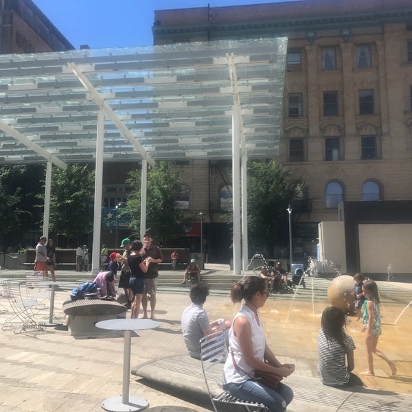 Photo taken at Director Park by megan on 7/30/2017
