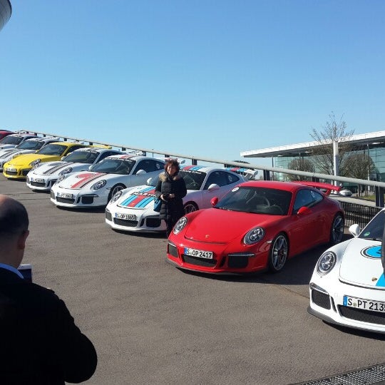 Photo taken at Porsche Werk Leipzig by Hüseyin Y. on 4/20/2015