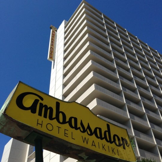 Photo taken at Ambassador Hotel Waikiki by @MiwaOgletree on 10/12/2012