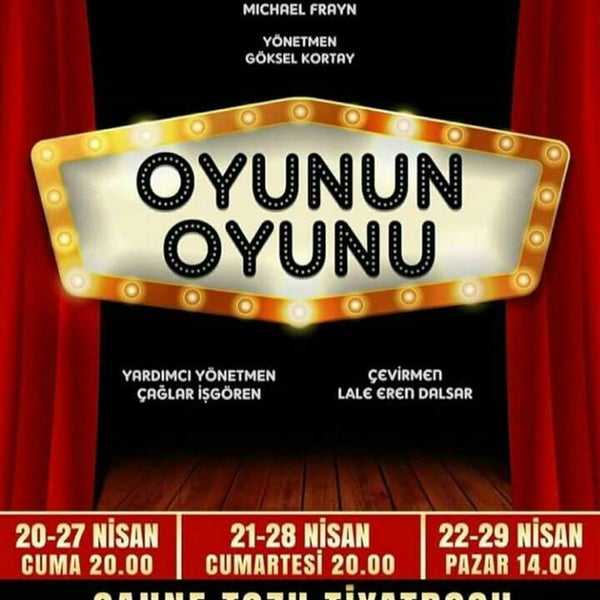 4/16/2018 tarihinde Sahne Tozu Tiyatrosu Haldun DORMEN Sahnesiziyaretçi tarafından Sahne Tozu Tiyatrosu Haldun DORMEN Sahnesi'de çekilen fotoğraf