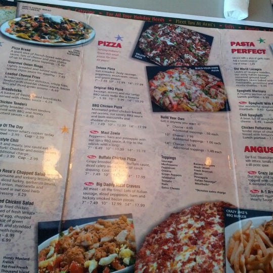 Arnis menu outlet