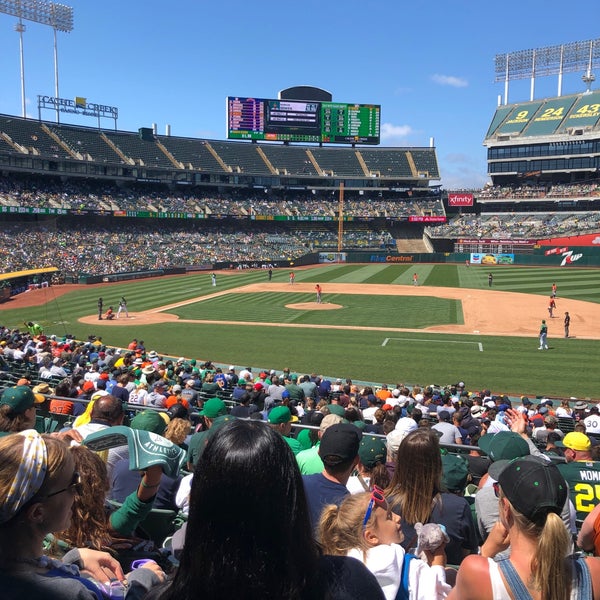 Foto scattata a Oakland-Alameda County Coliseum da David L. il 6/2/2019