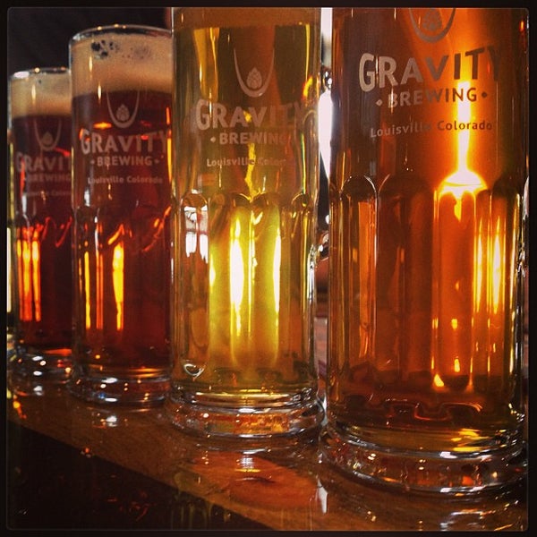 Photo taken at Gravity Brewing by DV G. on 3/9/2013