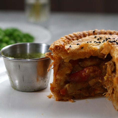 At Pleasant House Bakery you can get Blue-collar English food with a farm-to-table sensibility. Try the chicken balti pie, premium pasty, or deluxe gravy chips.