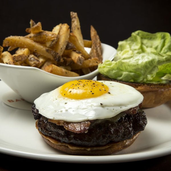 The Farmer Burger at Westmont’s Bakersfield looks and tastes so refined you could almost forget it’s a burger.