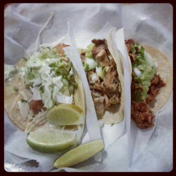 Photo taken at Pinche Taqueria by Mike G. on 1/16/2013